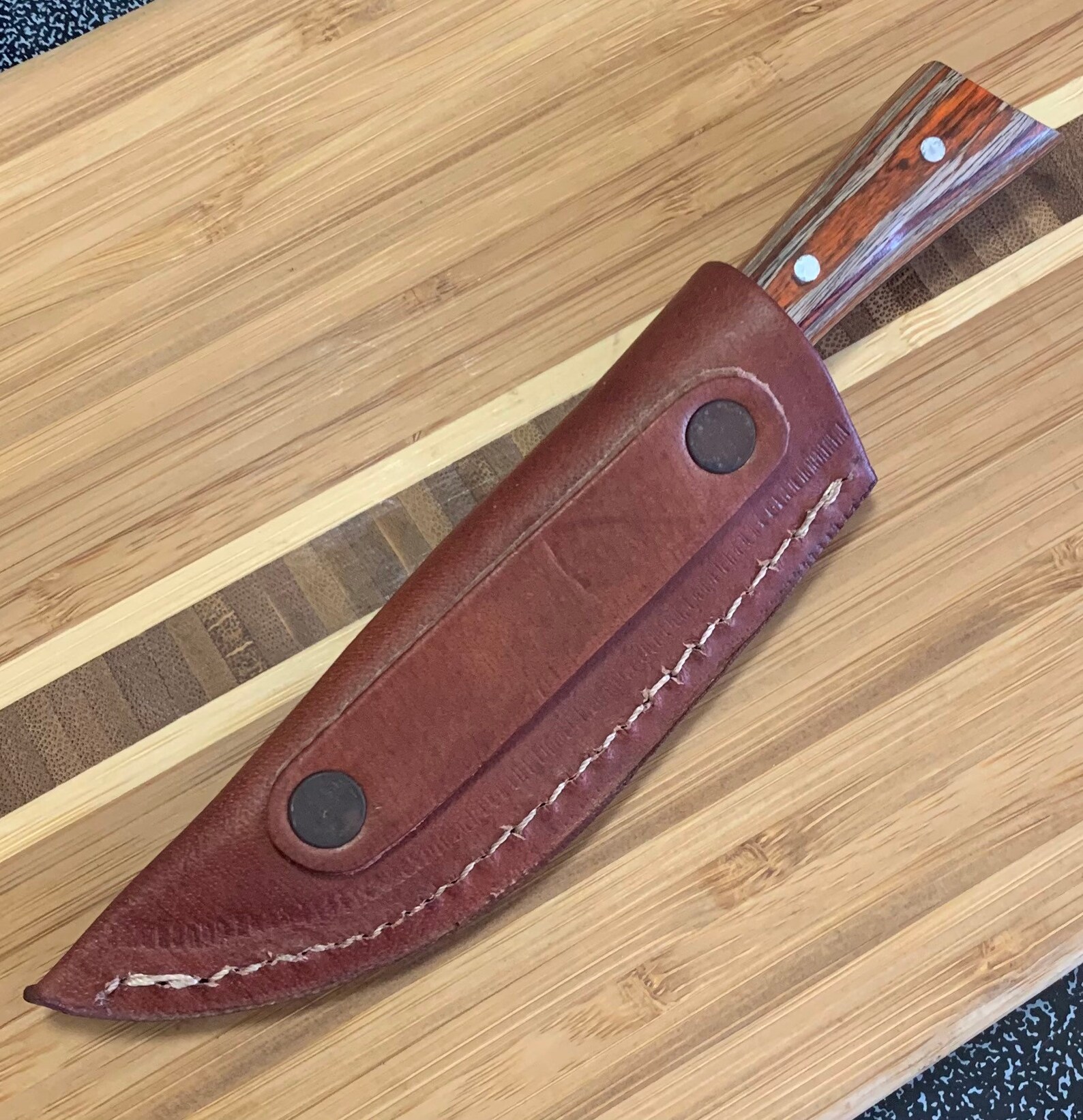 Custom handmade stainless steel etching pattern knife Etsy