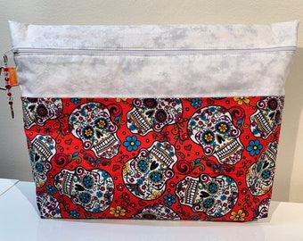 Sugar Skull Project Bag