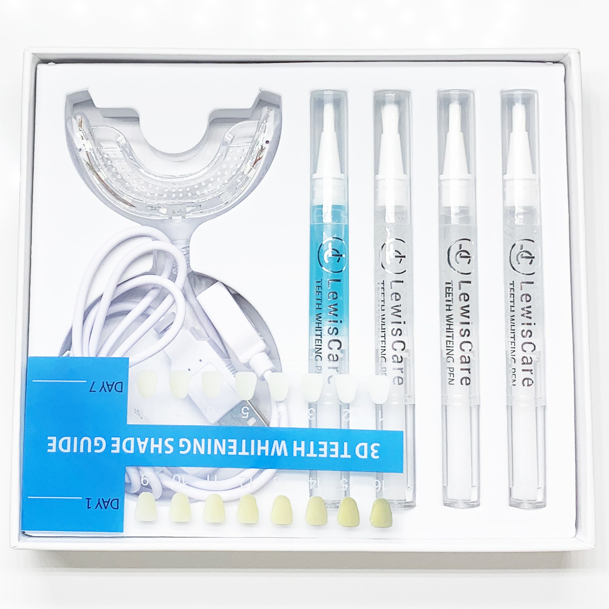 Teeth Whitening Kit with led Light Include Teeth Whitening Etsy