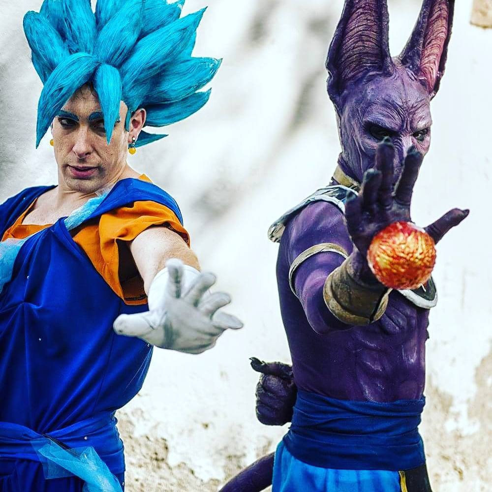 vegito blue wig