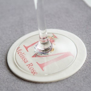 Custom printed Coasters - Personalised Coaster, Bachelorette Party, Bespoke Coaster, Wedding gift, party favor bomboniere, place card