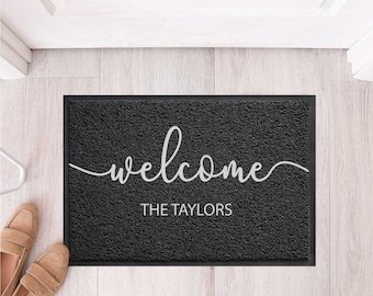 Personalised Doormat-Welcome Door Mat-Custom Door Mat,Customised Doormat-Personalised Gift-Custom Gift-Housewarming Gift-Bride Gift