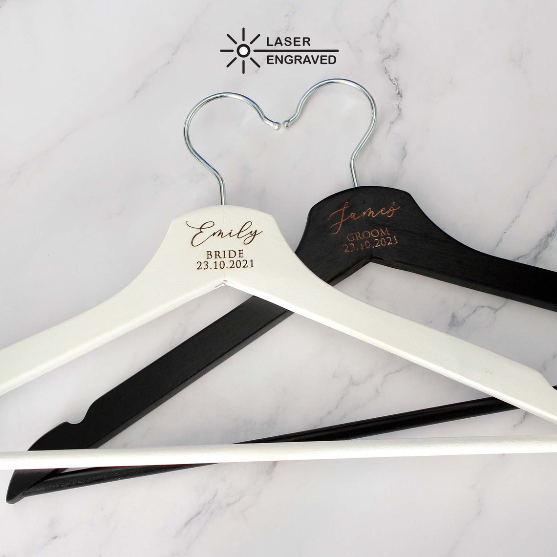 Personalised Coat Hanger Bridesmaid Hangers Bridal Dress Etsy