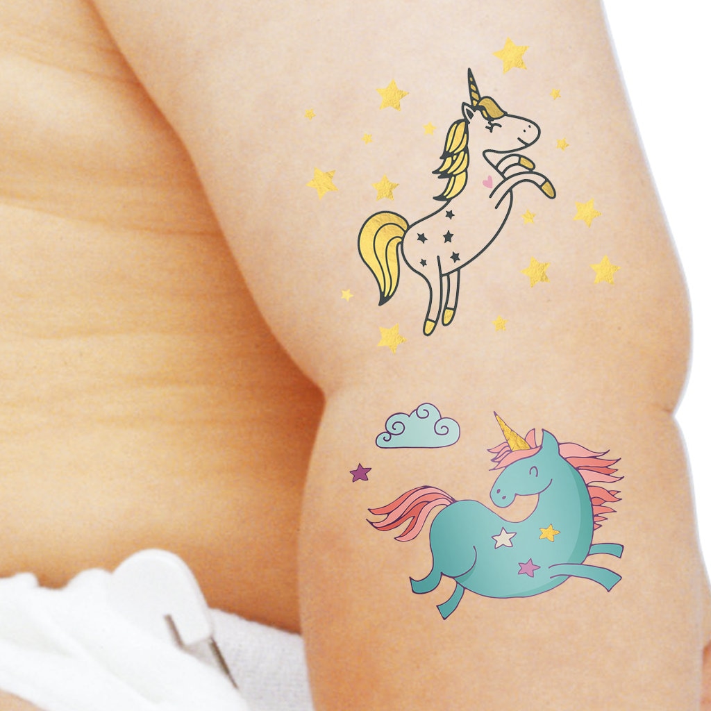 Unicorn Temporary Tattoos main image 0