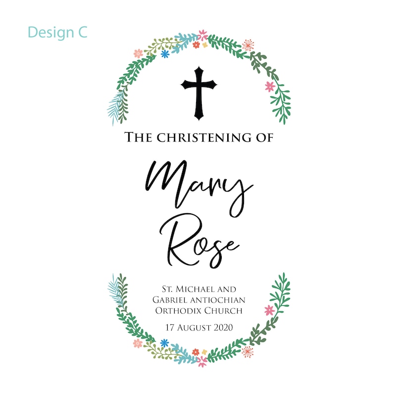 Personalised Baptism Candle Christening Gift Decorative Etsy