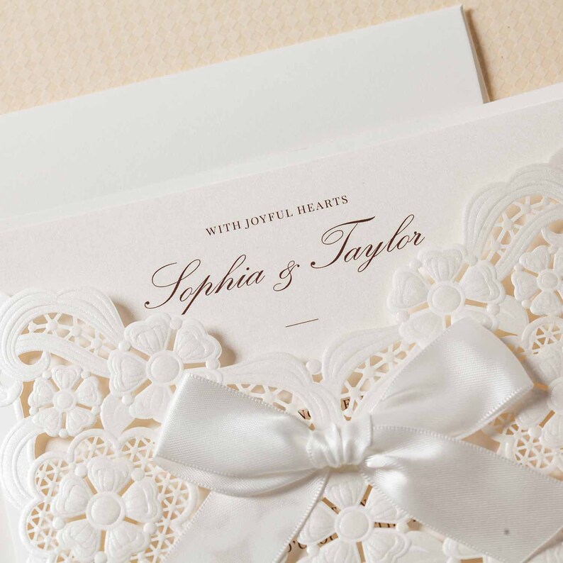 Laser Cut Wedding Invitations DIY Invites Customisable - Etsy Australia