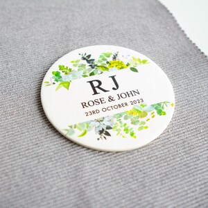 Custom printed Coasters - Personalised Coaster, Bachelorette Party, Bespoke Coaster, Wedding gift, party favor bomboniere, place card
