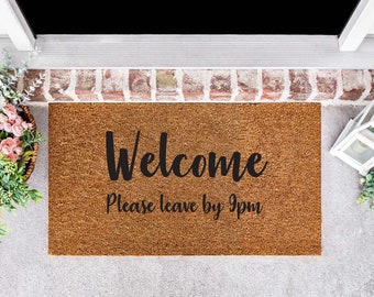 Personalised Doormat-Welcome Door Mat-Custom Door Mat,Customised Doormat-Personalised Gift-Custom Gift-Housewarming Gift-Bride Gift