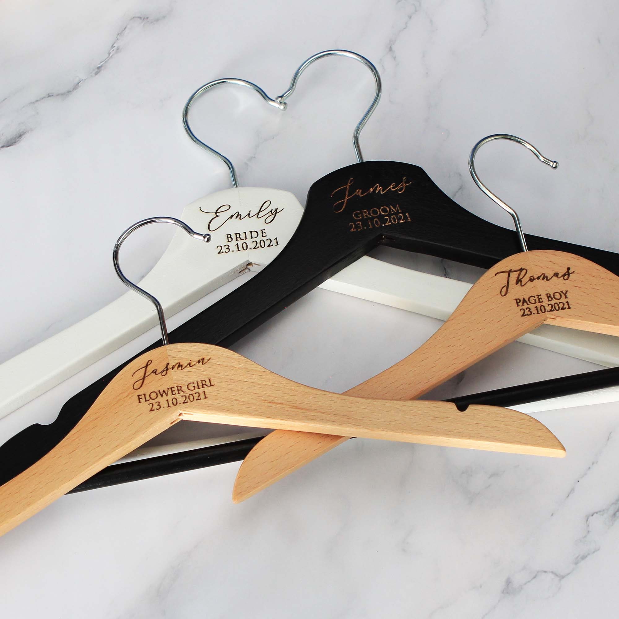 Personalised Coat Hanger Bridesmaid Hangers Bridal Dress Etsy