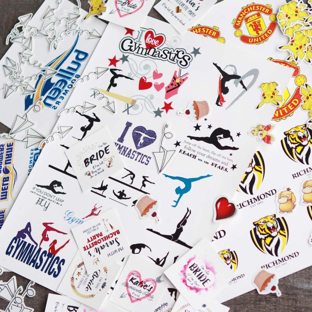 DIY Temporary Tattoo Paper Inkjet Laser Printers Kids Fun Etsy