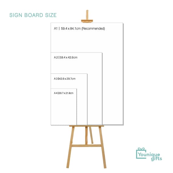 Sign Board Size