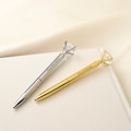 Bridesmaid Gift Wedding Favour Bridal Shower Bling pen Guest Book Bridal Party Planner Diamond Pen Gold and Silver Easter Gift for Teachers