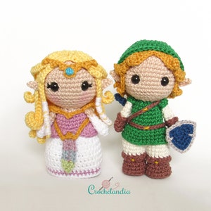 PDF: Zelda inspired amigurumi doll crochet pattern by Crochelandia image 4