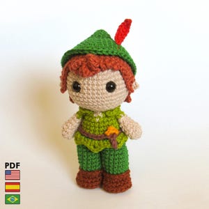PDF: Peter Pan inspired - crochet pattern by Crochelandia
