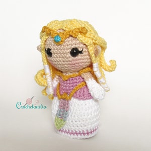 PDF: Zelda inspired amigurumi doll crochet pattern by Crochelandia image 3