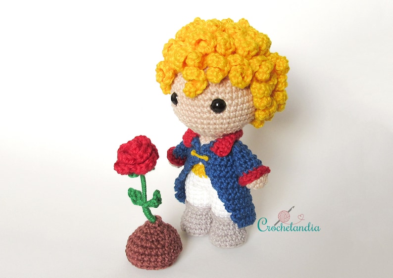 Toy Art The Little Prince amigurumi crochet pattern by Crochelandia