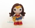 PDF: Toy Art Amigurumi Wonder Woman Inspired - crochet pattern by Crochelandia product logo