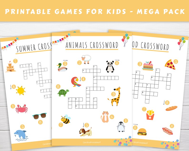 printable games for kids activities for kids etsy