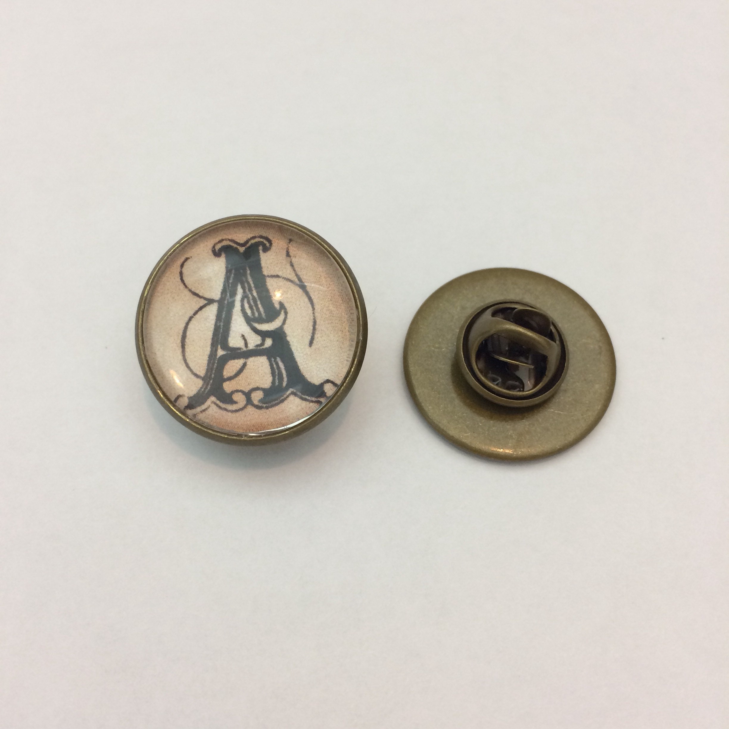 Vintage style lapel pin Etsy