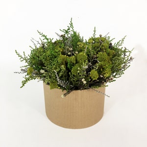 Preserved Floral arrangement~ Greenery bouquet ~ A centerpiece