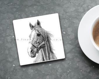 Pferd Keramik Untersetzer/Fliese
