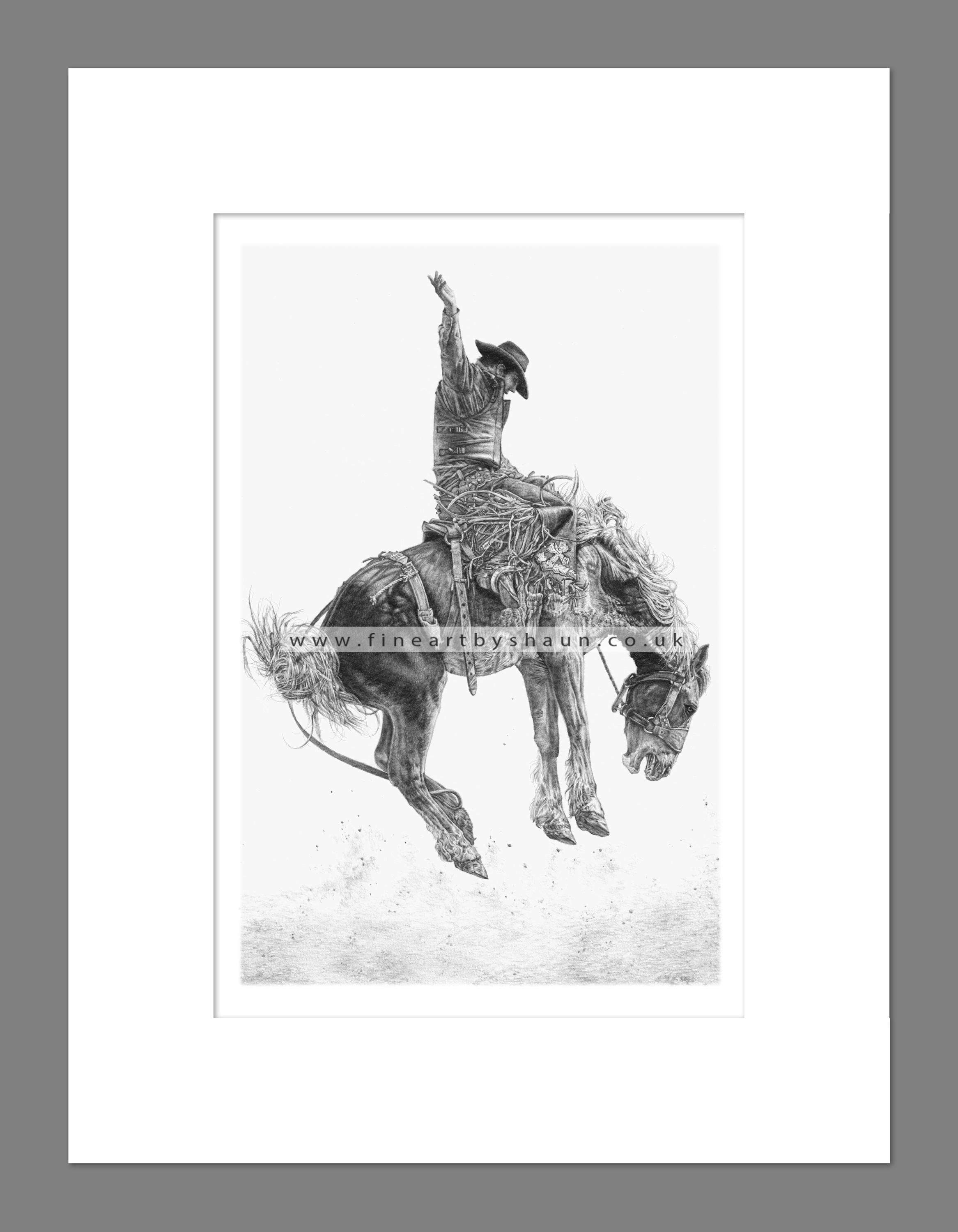 Rodeo Art Print Giclee Limited Edition - Etsy