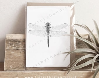 Dragonfly Birthday Greeting Card