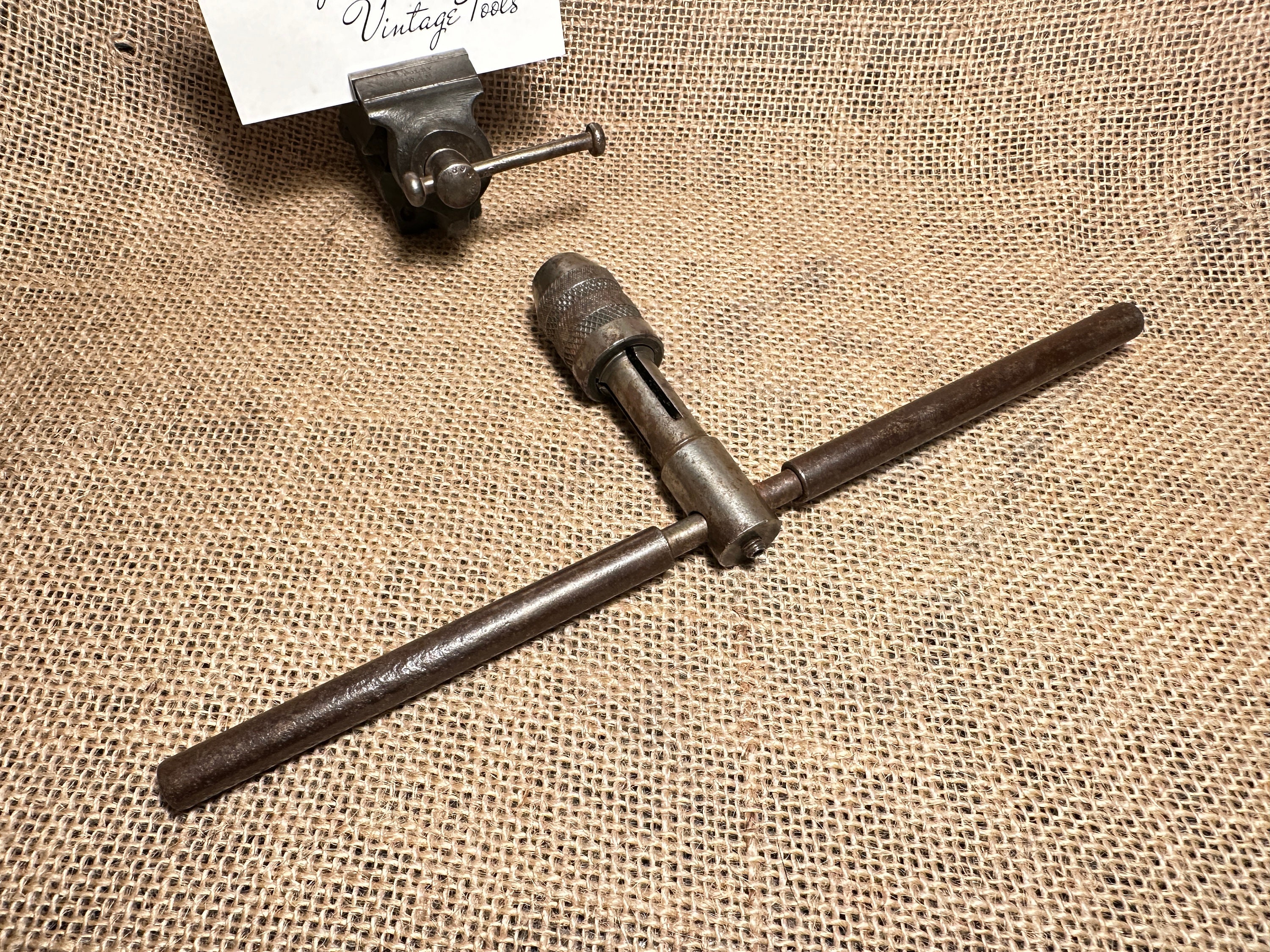 Clé à Molette Vintage Footprint – N°536, 4 1/4", UK, état Usage
