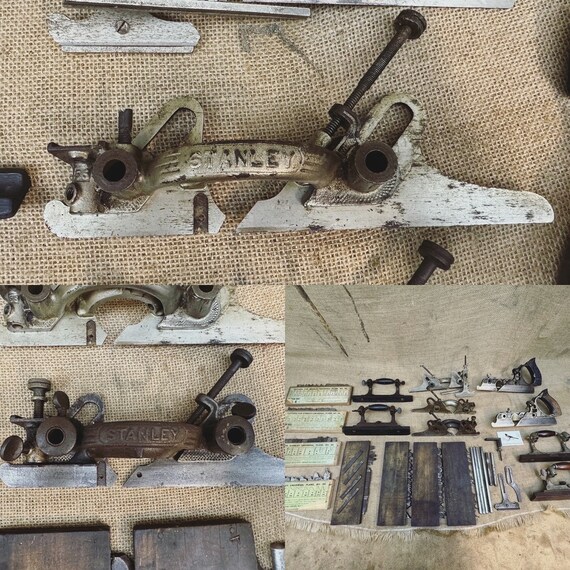 Vintage Stanley No 55 Combination Sweetheart Plane Parts for
