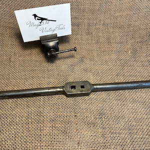 Vintage fast gängtappnyckel 1/2 & 7/16