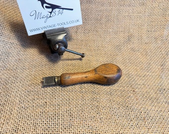 Vintage Wooden Handle Split Nut Driver