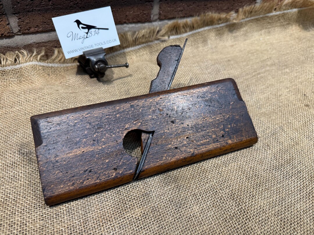 Antique Beechwood Rounding Plane - Etsy