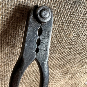 Hadley & Co 1912 Hand Crimping Pliers Vintage Tool