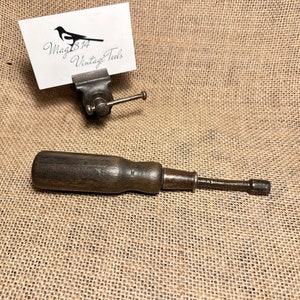 1/4” Wooden Handle Bit or Hex Driver
