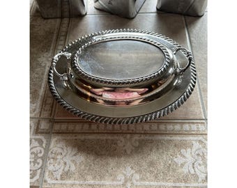 the sheffield silver co Lided Silver Plate Vintage Casserole Dish