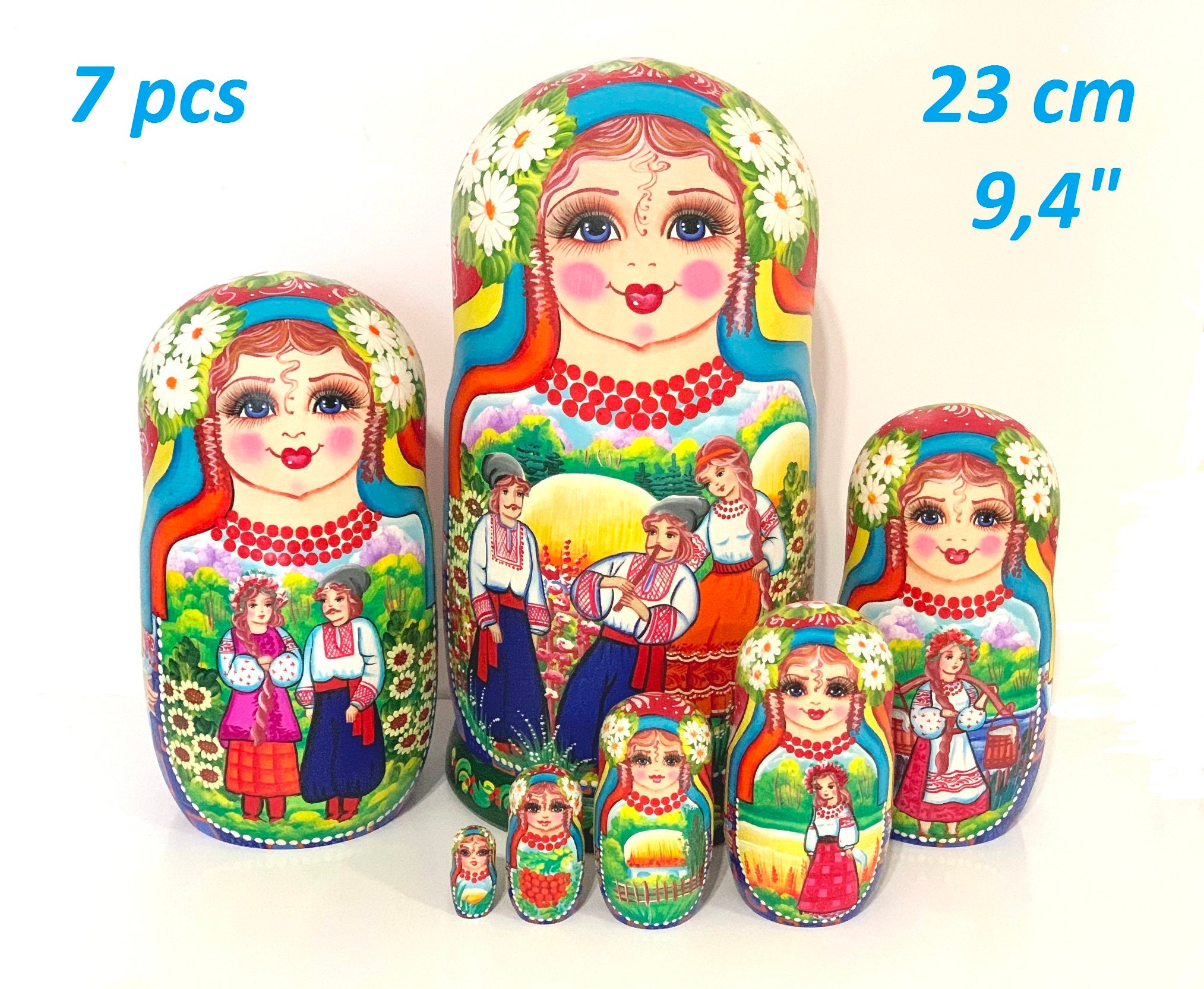 ukrainian stacking dolls