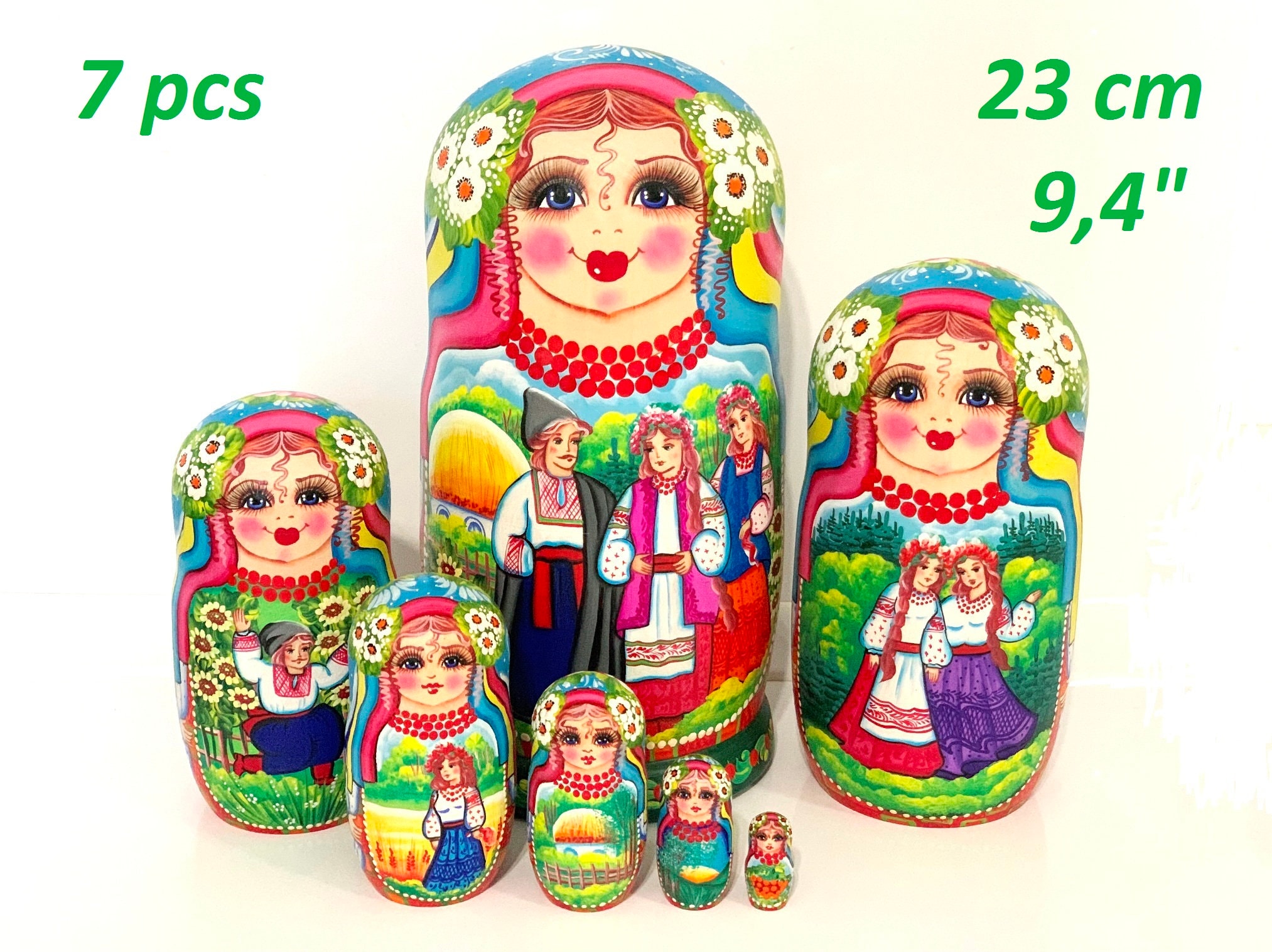 ukrainian stacking dolls