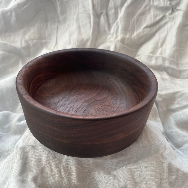 Hand made walnut bowl