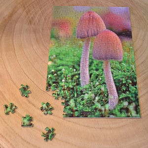 Mini-Puzzle im Postkartenformat