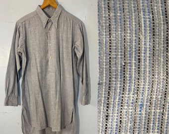 50s vintageBRENT cotton work shirt！