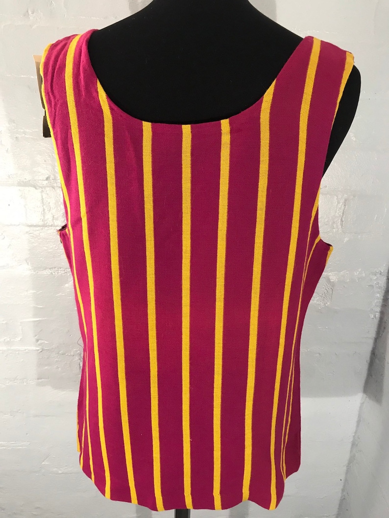 California shirt Tempo Vtg 70s ladies vest top