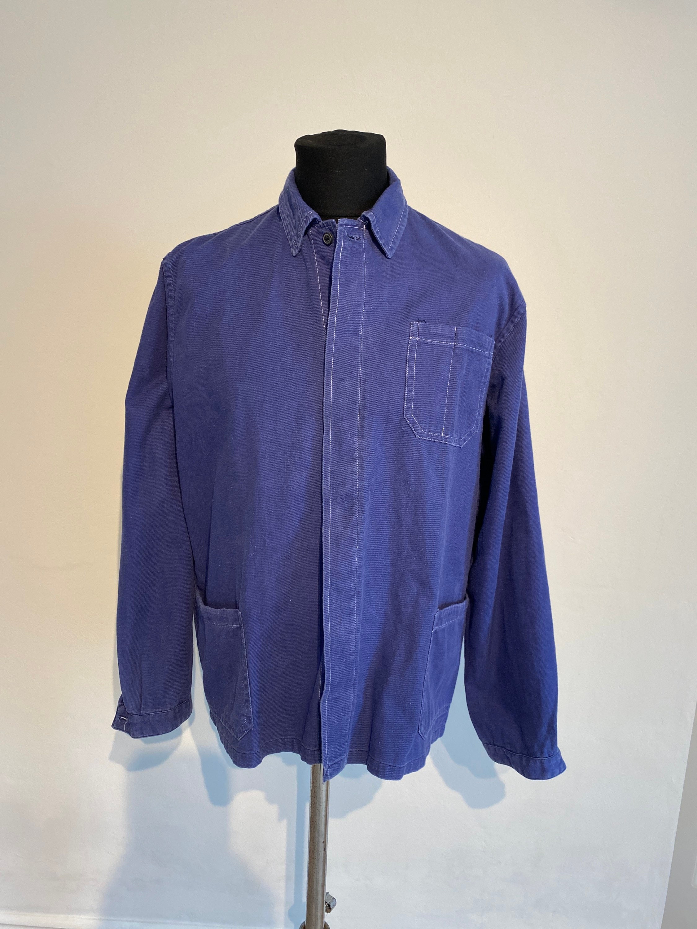 Image of Vtg French Chore Jkt Work Wear Made in Albania