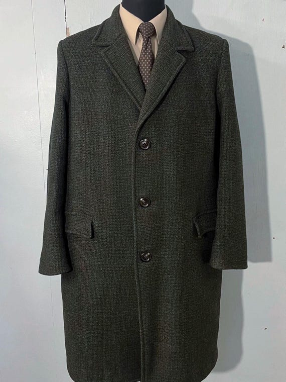 Vintage M 80s Burton Overcoat in Crombie Cloth – Aberdeen Scotland