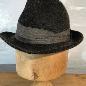 Vtg Lembert Fedora lounge Hat Made in Germany