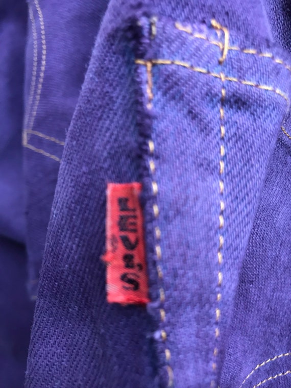 Vtg levis 501 s BIG E . Customised 1950 -1971