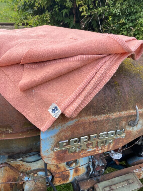 WW2 Blanket Original 1940s CC41 Labelwoollen Blanket Dusty Etsy
