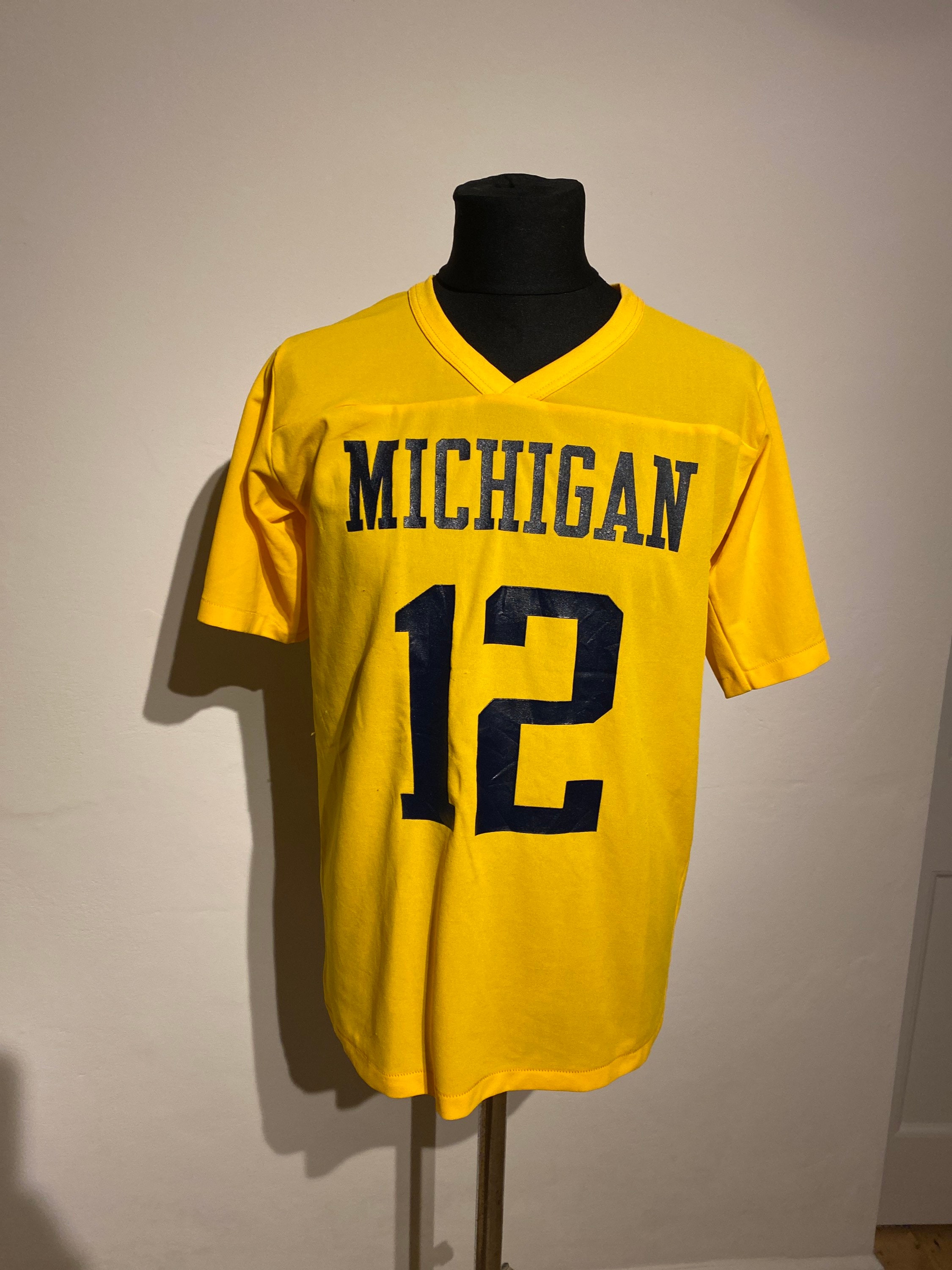 Image of Vtg 80S Us Sportswear Top"Michigan"Don Allson Rochester New York