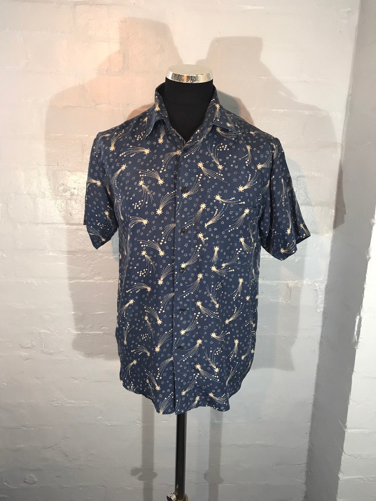 Image of Vtg Silk Shirt Long Sen - Shirts