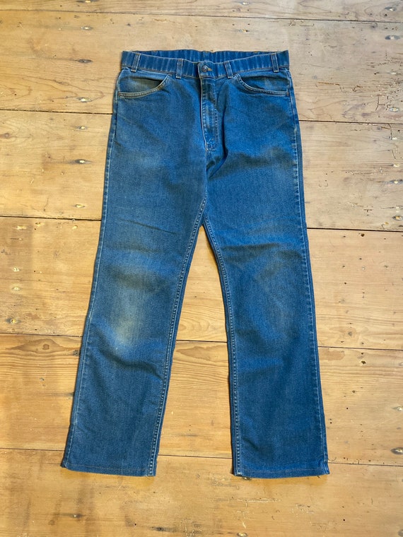 Vtg 70s Levis Blue Tab Pantswith a Skosh More Room Made in