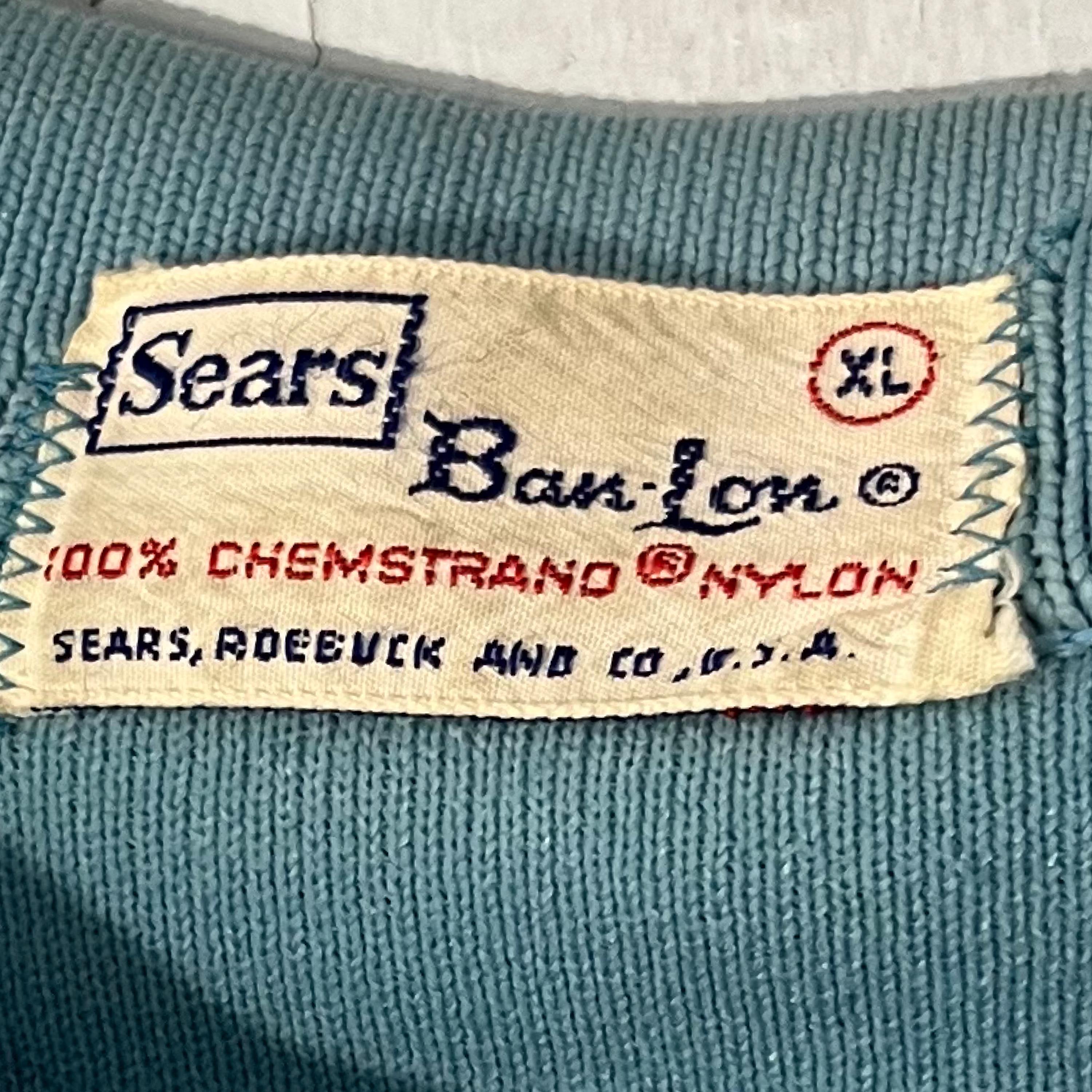 Vintage 60s/70s Sears Ban-lon Polo Shirt XL – Chemstrand Nylon 